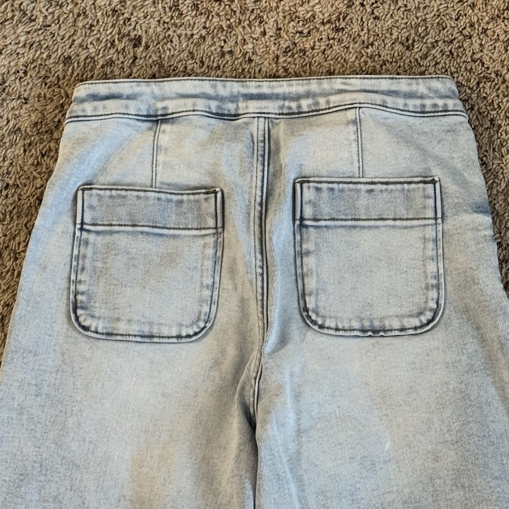 Lauren Conrad LC Super High-Rise Flare Wide Leg Jeans Woman's 8 - Picture 7 of 11